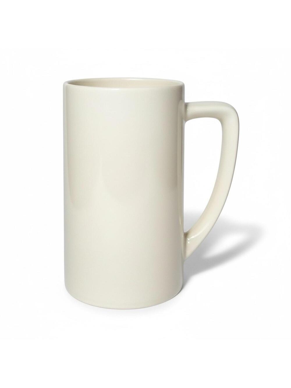 Beer Stein Tall Ceramic German Style Oktoberfest Brewery Mug